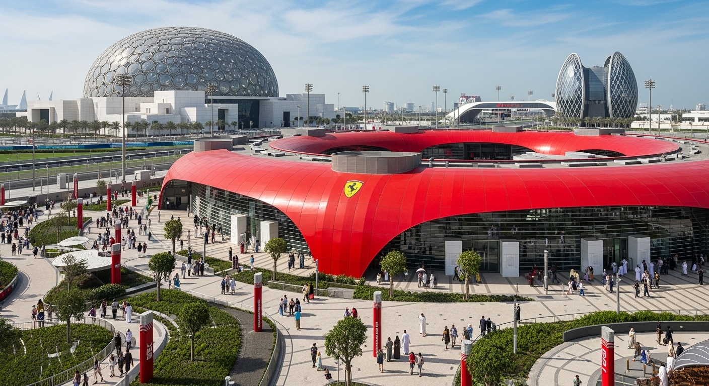 Ferrari World and Abu Dhabi Attractions